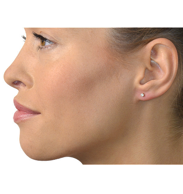 Diamond Stud Earrings 3mm 18K Gold - 0.20CT - Premium